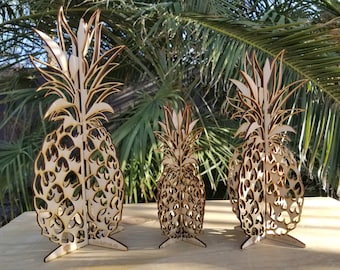 Tabletop Pineapple Sculptures