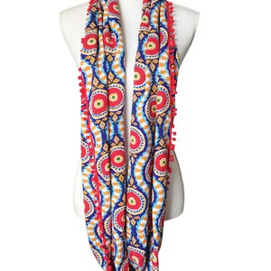 Women's Infinity Scarf for Spring Summer Autumn Fall viscose fabric made in Australia image 2