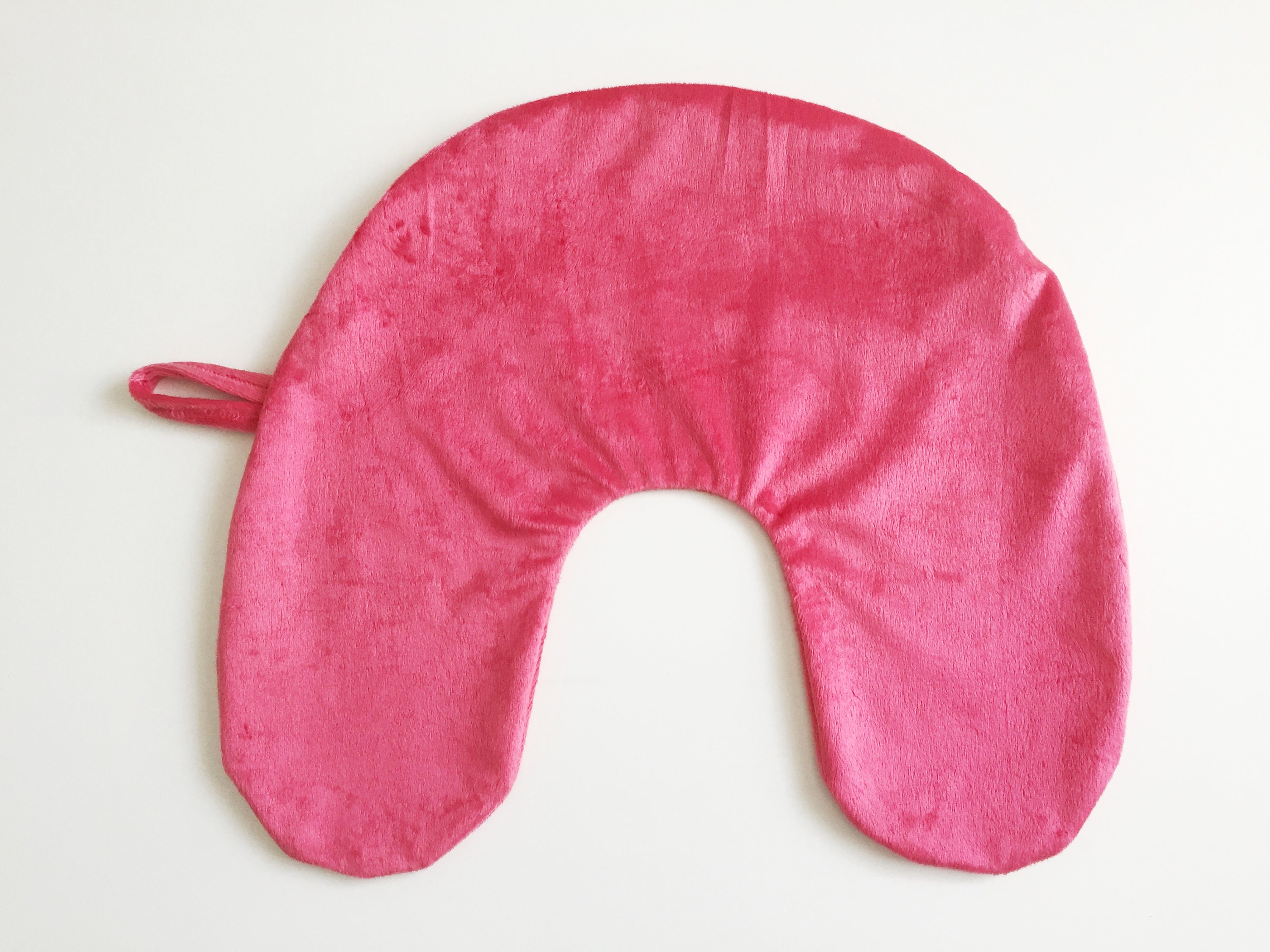 Empty Travel Neck Pillow Pillowcase Black Stuffable for Etsy UK