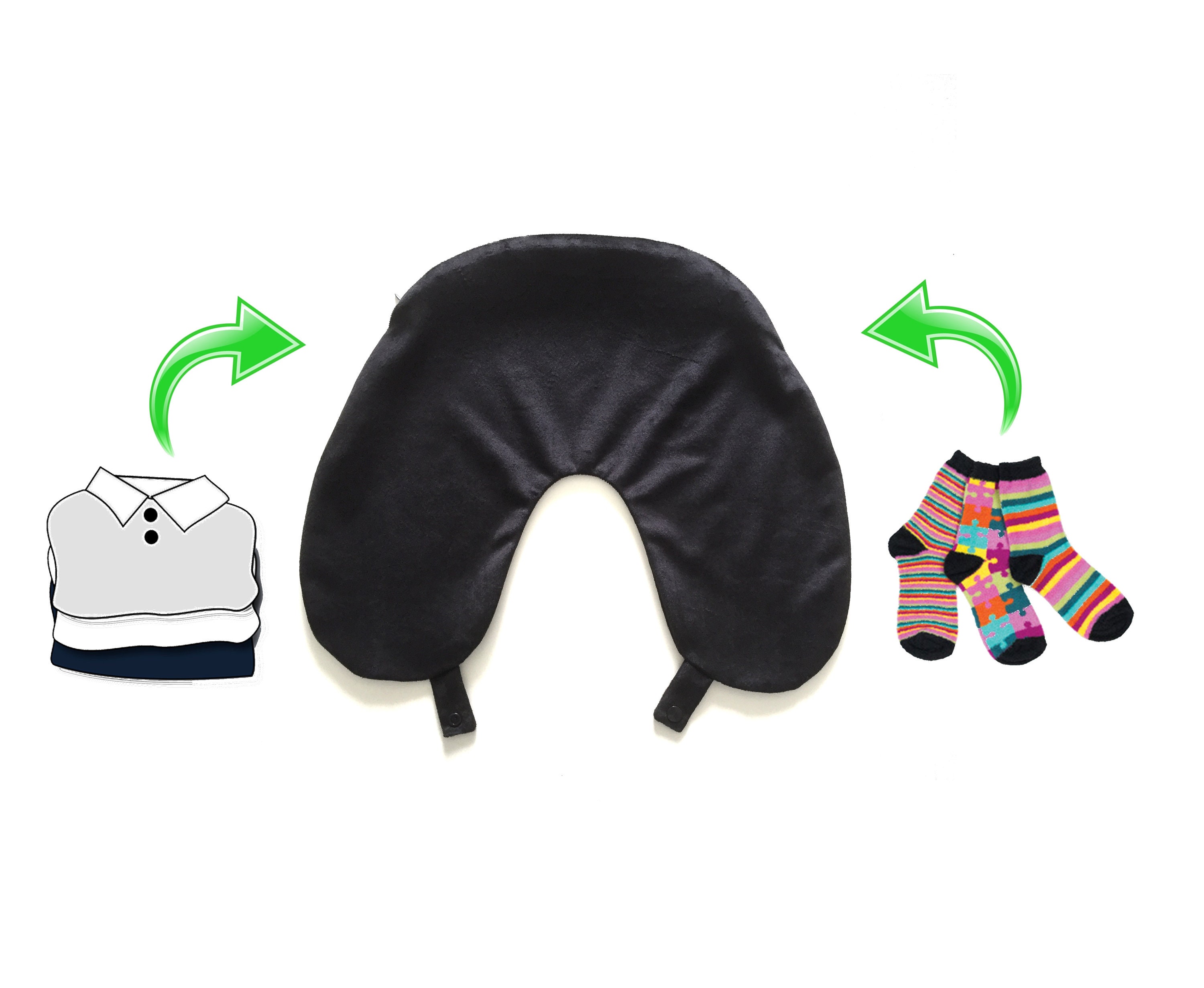 Travel pillow clearance cover