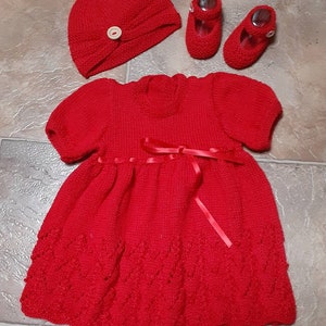 Baby frock hot sale knitting in hindi