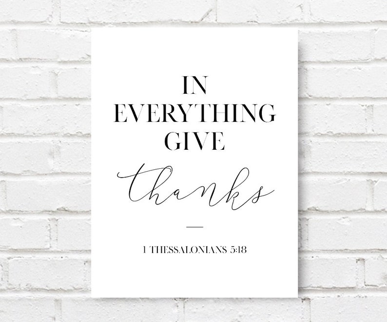 in everything give thanks bible verse in everything give thanks bible verse