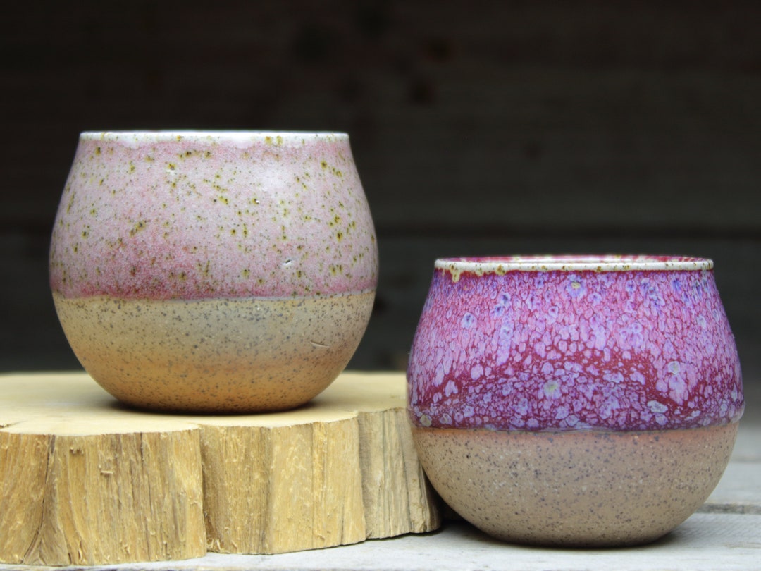 Ceramic Tea Cup, No Handle, 7oz /210ml, in a Japanese Style. Perfect