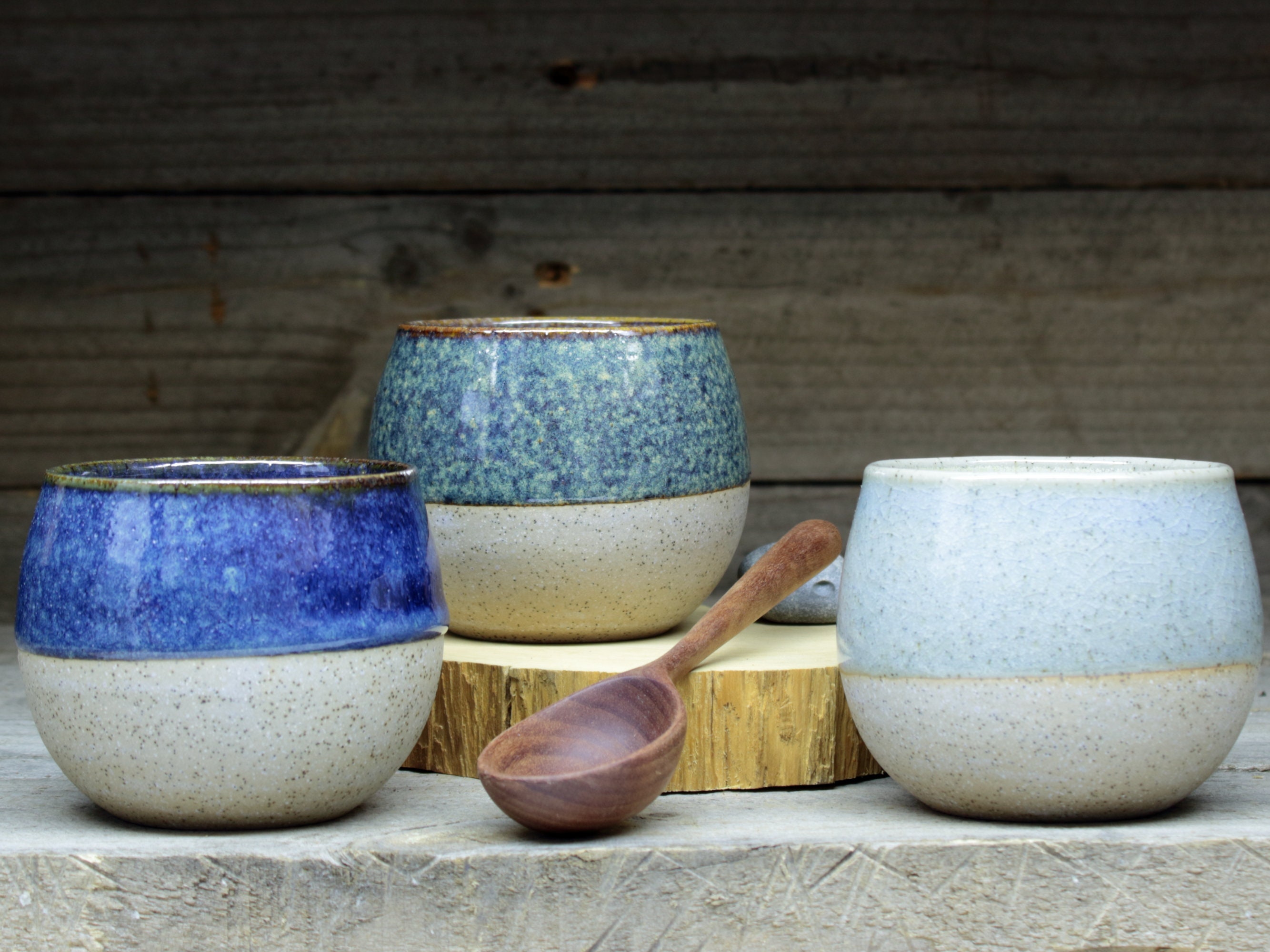 Ceramic Tea Cup No Handle 7oz /210ml in a Japanese Style. Etsy Australia