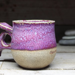 Personalized Swedish Viking mug, 10oz/300mL! A handmade pottery mug inspired by archaeology & customised just for you. Handmade to order.
