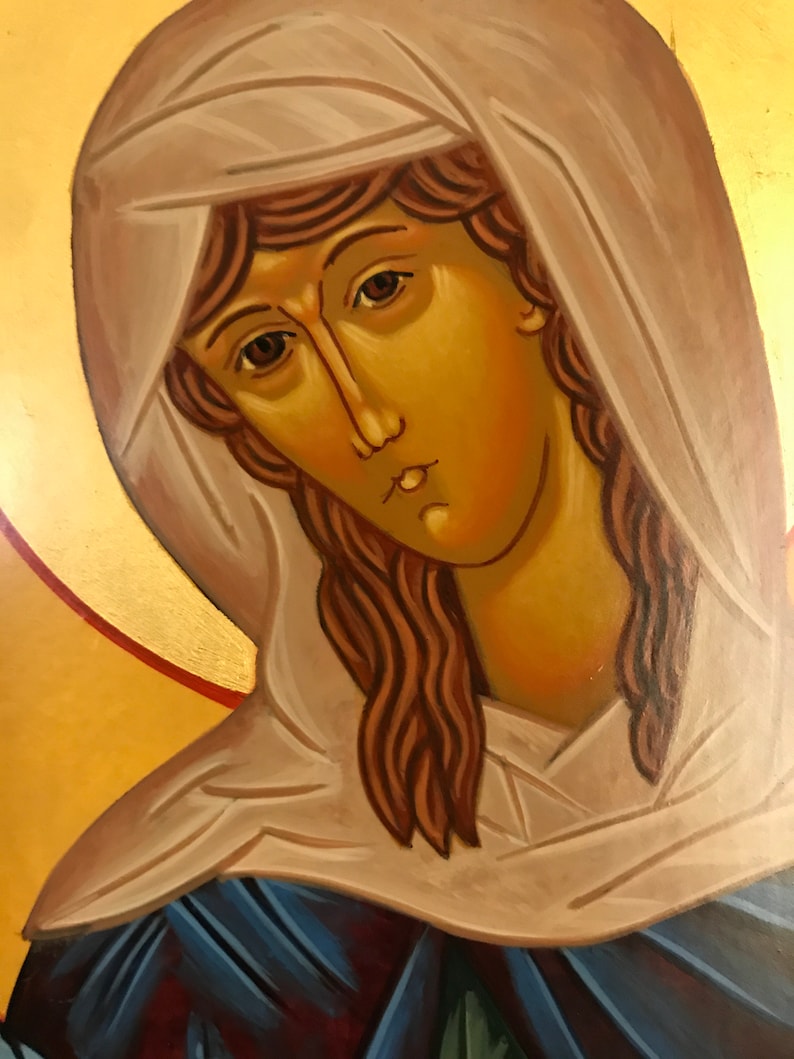 St Melangell of the Hares, Icon, Catholic Icon, Religious Gifts