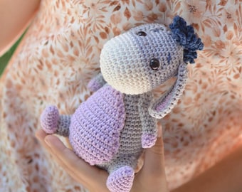 Edgar el Burro • Patrón de crochet amigurumi de Sameko Design • Descarga PDF Alemán / Inglés / Holandés