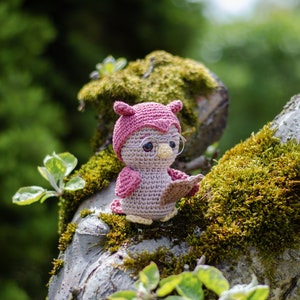 Edna, the reading owl Amigurumi crochet pattern by Sameko Design German image 7