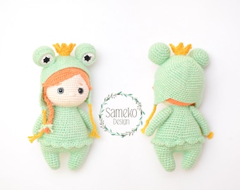 Sansa the Frog Princess - Crochet Pattern