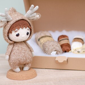 DIY Crochet Kit Renly the Deer Boy by Sameko Design image 2