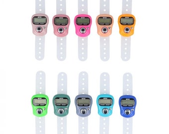 Elektronischer Reihenzähler in verschiedenen Farben • Rundenzähler