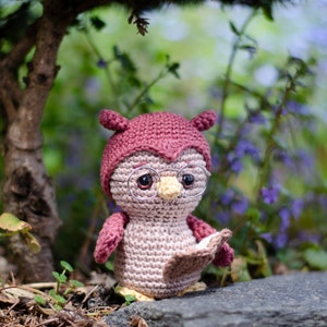 Edna, the reading owl Amigurumi crochet pattern by Sameko Design German image 6