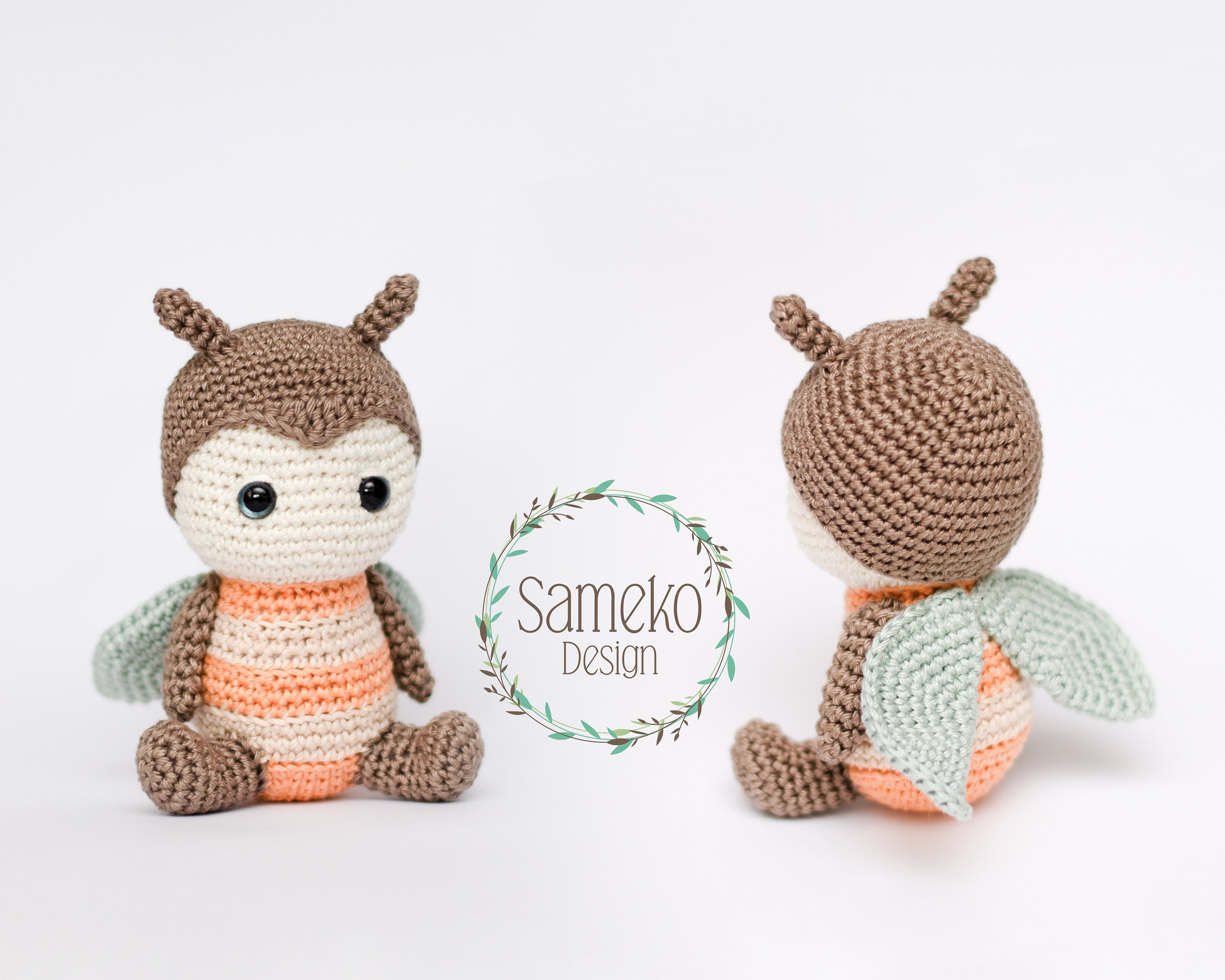 Sameko Design FUNGO the Forest Gnome DIY Crochet Amigurumi Kit, Christmas,  Mushroom, Please Read Item Description for Detail 