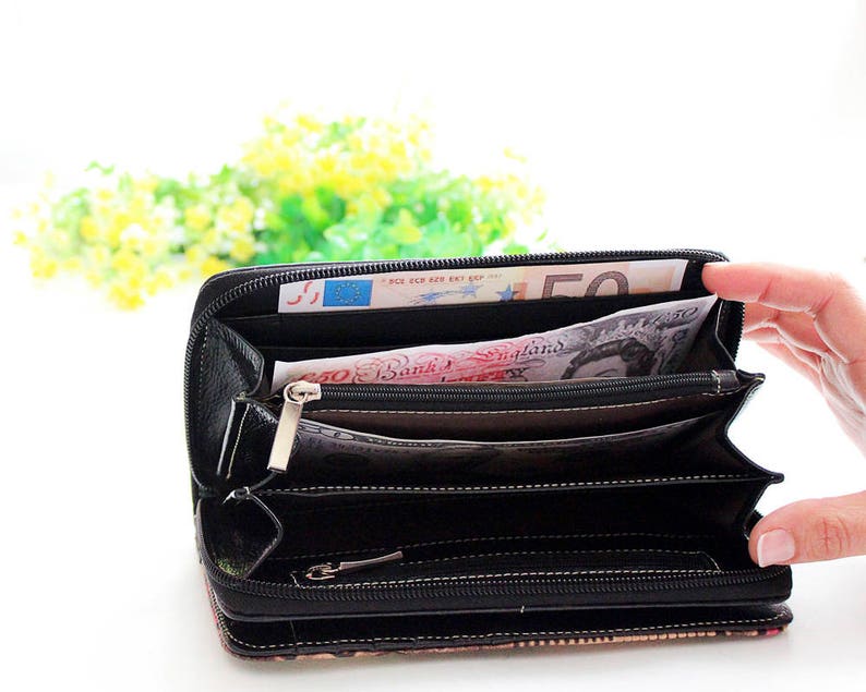 Smartphone Purse Phone Purse Leather Purse Cell Phone Etsy