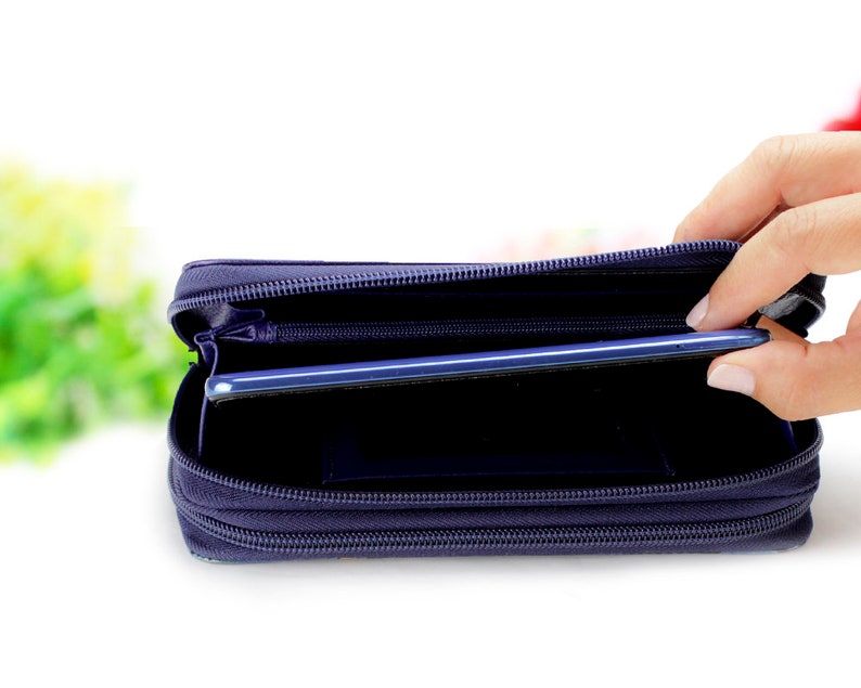 Iphone X case wallet iphone 8 Wristlet Wallet iphone 8 plus | Etsy