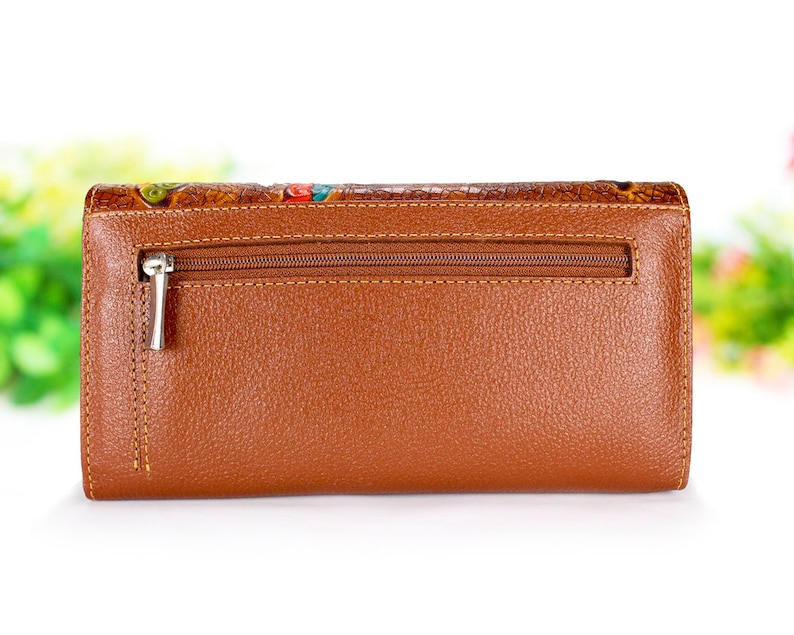 Women Wallet Leather Wallet Bridesmaid Gift Gifts for Her Etsy