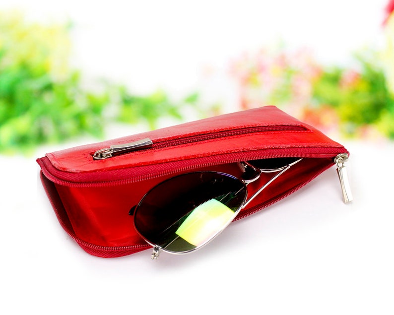 Leather Sunglasses Case Leather Sunglass Case Glasses Case Etsy