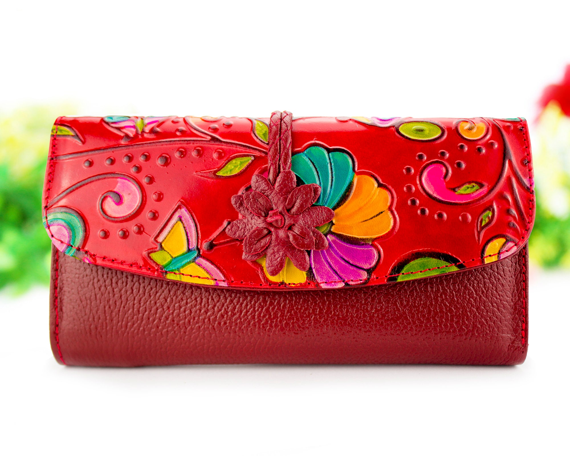 Cool Wallets Leather Wallet Woman Wallets Handmade Leather Etsy