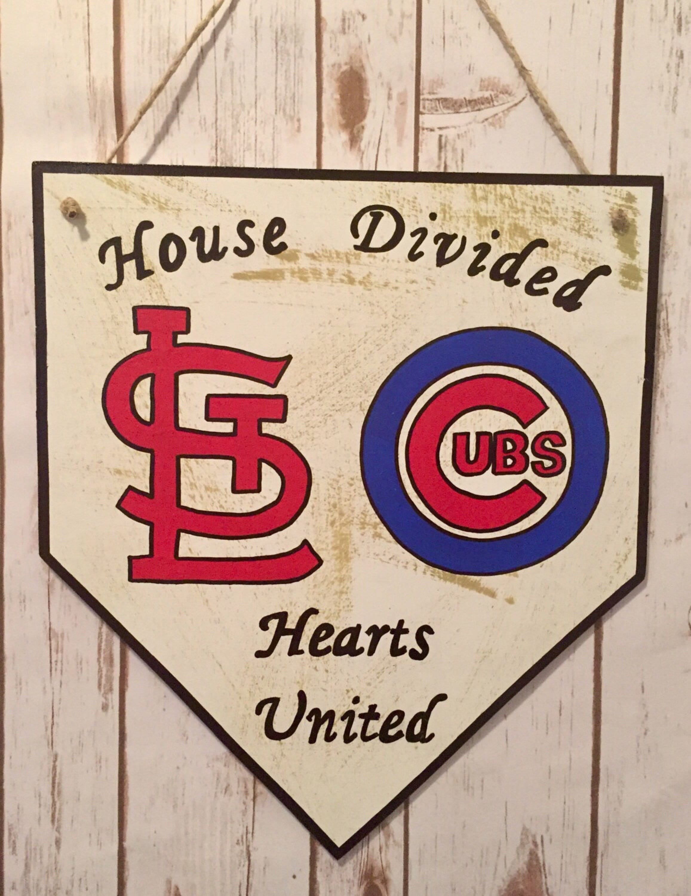 cubs cardinals house divided shirt