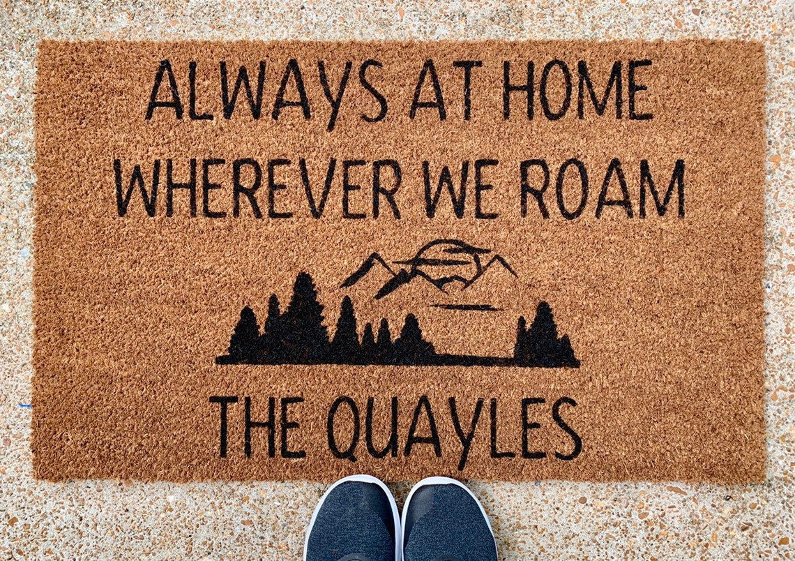 Doormat Door Mat RV Doormat RV Decor Camper Doormat Etsy