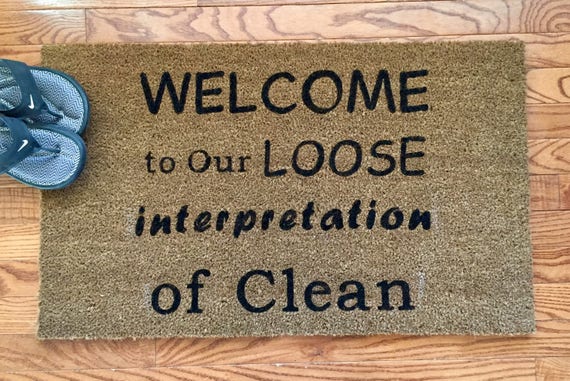 Door Mat Doormat Funny Door Mat Funny Doormat House Etsy