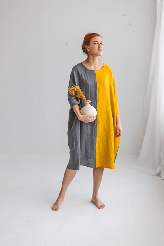 short linen black dress Julianna Linen Mini Dress main image 0