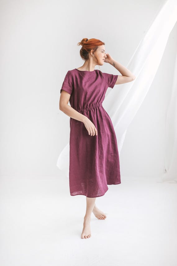 a line high waisted dress Sling High-waisted A- Line Mini Dress  Likemychoice