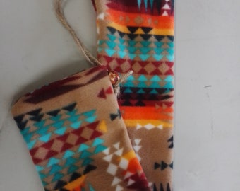 Bolsa para flauta de 5" x 25" para estilo nativo americano SA-525