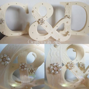 Iniciales de boda, cartas de boda, iniciales de pareja, iniciales de pareja, decoración de boda, centro de mesa, despedida de soltera, despedida de soltera, decoración de compromiso