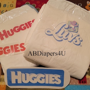 ABDL Vintage logo Diaper Stickers