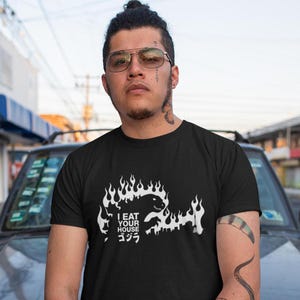 Gojira Graphic Tee, Gojira, Godzilla Shirt, Godzilla Graphic Tee, Heavy Metal Tee, Gojira Shirt, 90s Music Graphic Tee, Retro Gojira Tee