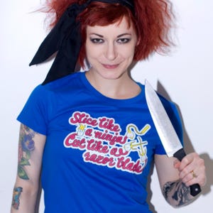 Slice Like a Ninja Shirt, Vanilla Ice Shirt, Vanilla Ice Lyrics, Hip Hop Music Tee, Rap Rock Music, Rap Lyric Tee, Ninja Lyric Shirt