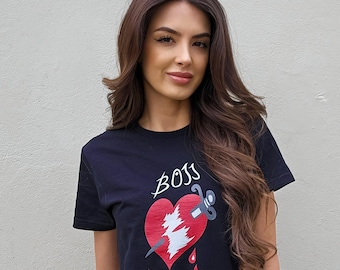 Rocky Horror Shirt, Transylvanian Tee, Boss Heart Shirt, Rocky Horror Picture Show Graphic Tee, Jaren 80 Filmshirt, Nostalgisch Graphic Tee