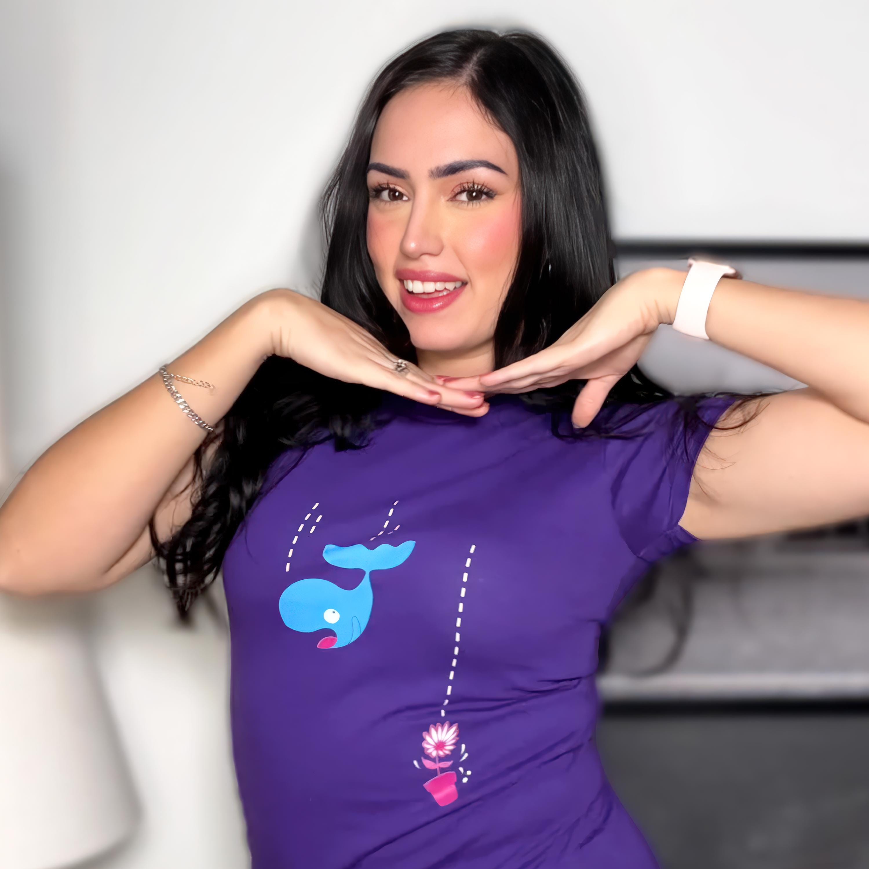 T-shirt walvis en petunia, T-shirt walvis, graphic petunia, petunia, T-shirt Hitchhikers Guide to the Galaxy, cadeau liftersgids