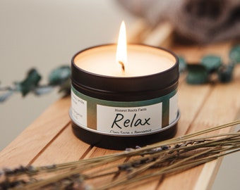 Aromatherapy Candles / Essential Oil Candle / 4 oz candle / Toxin & Paraffin Free