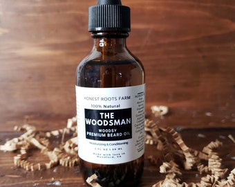 Natural Beard Oil with Essential Oils, Beard Care, Beard Gifts, Gift for Him, Gifts for Him, Beard Growth Oil, Mens Grooming, Mens Gift