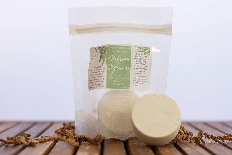 Natural Shower Steamers with Essential Oils for Aromatherapy Etsy