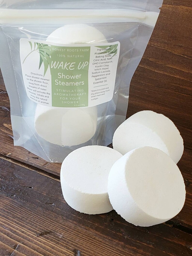 Natural Shower Steamers with Essential Oils for Aromatherapy Etsy