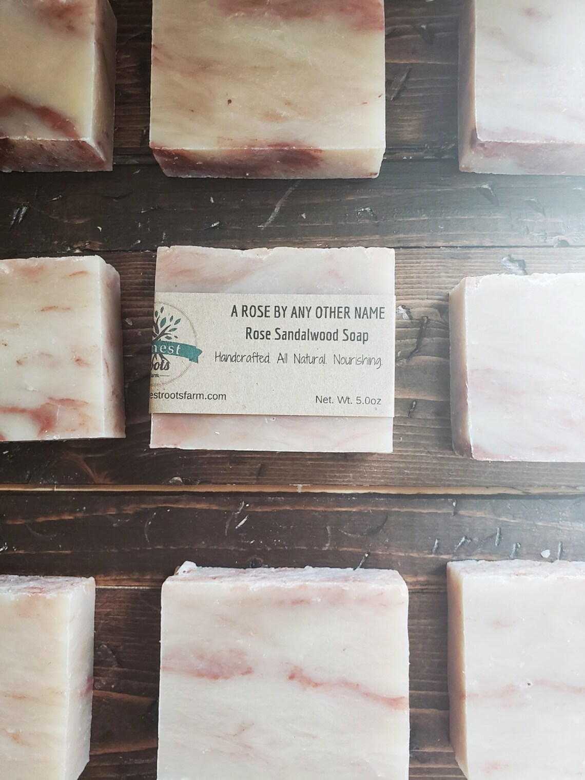 Rose Sandalwood Soap Handmade Soap Homemade Soap All Etsy