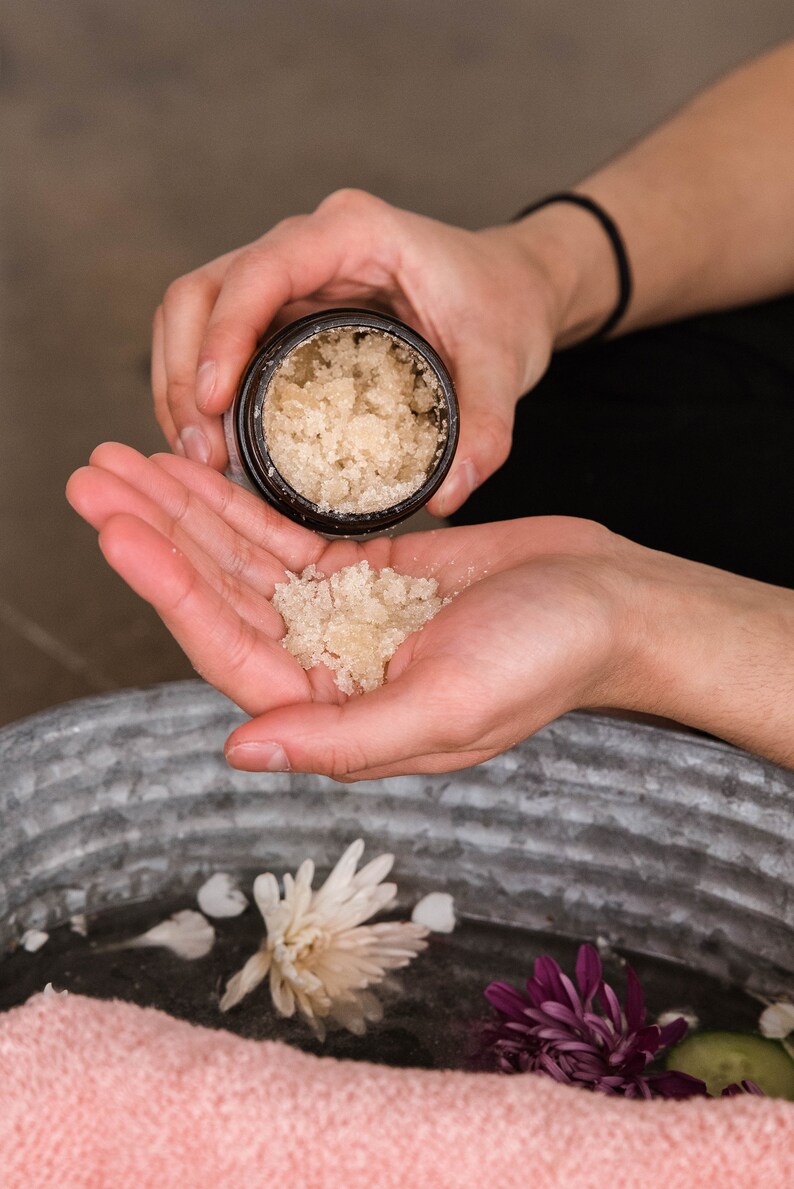 Organic Lavender Sugar Scrub Body Scrub Face Scrub Hand Etsy