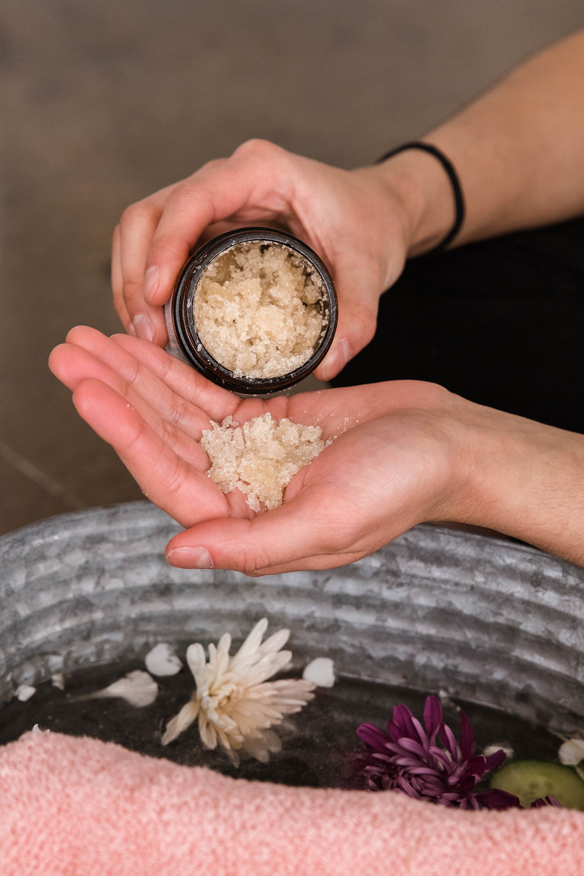 Eucalyptus Spearmint Body Scrub Face Scrub Hand Scrub 4 Oz Etsy