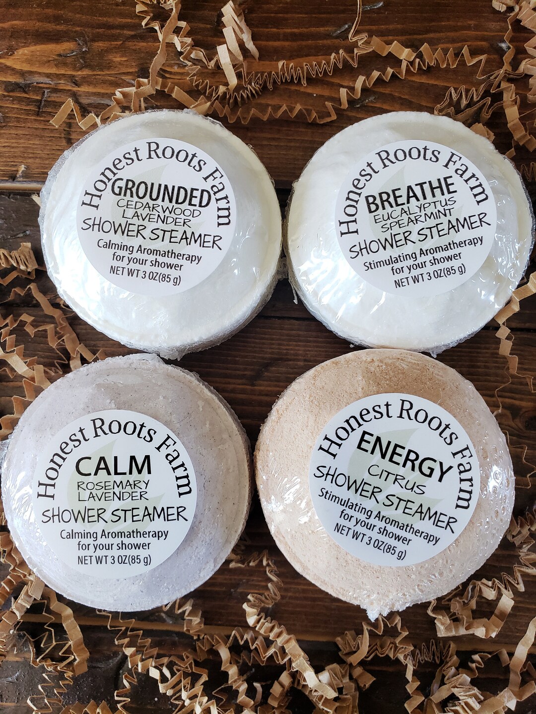 Natural Shower Steamers With Essential Oils for Aromatherapy - Etsy