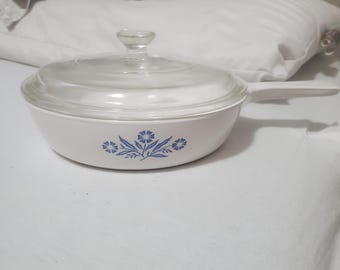 Vintage CorningWare blå blåklint