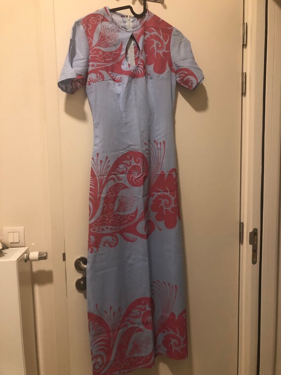 Vintage 70s psychedelic dress