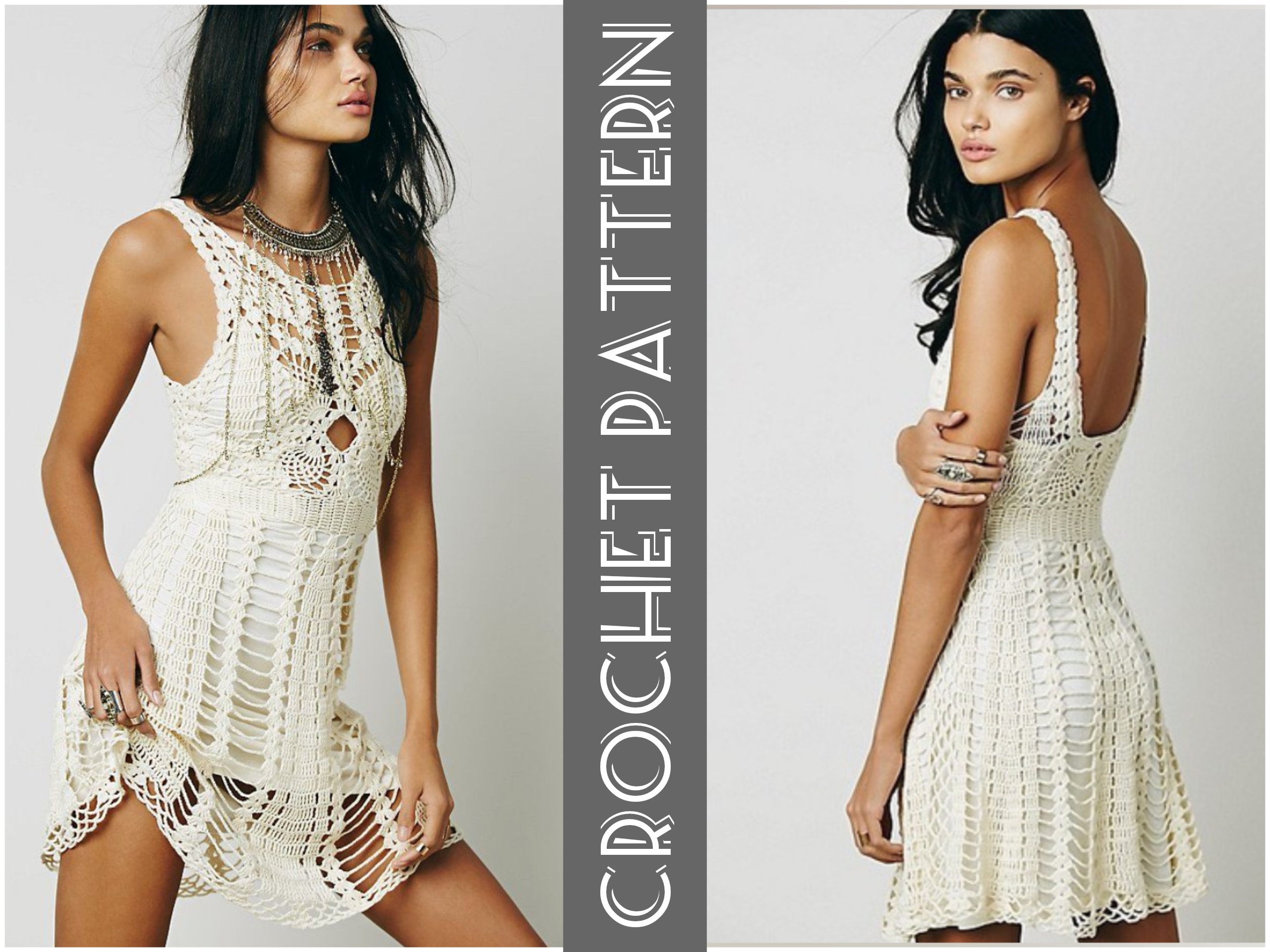 Hippie Lace up Dress Etsy