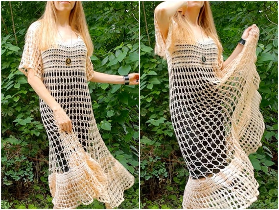 Plus size crochet cover up hotsell