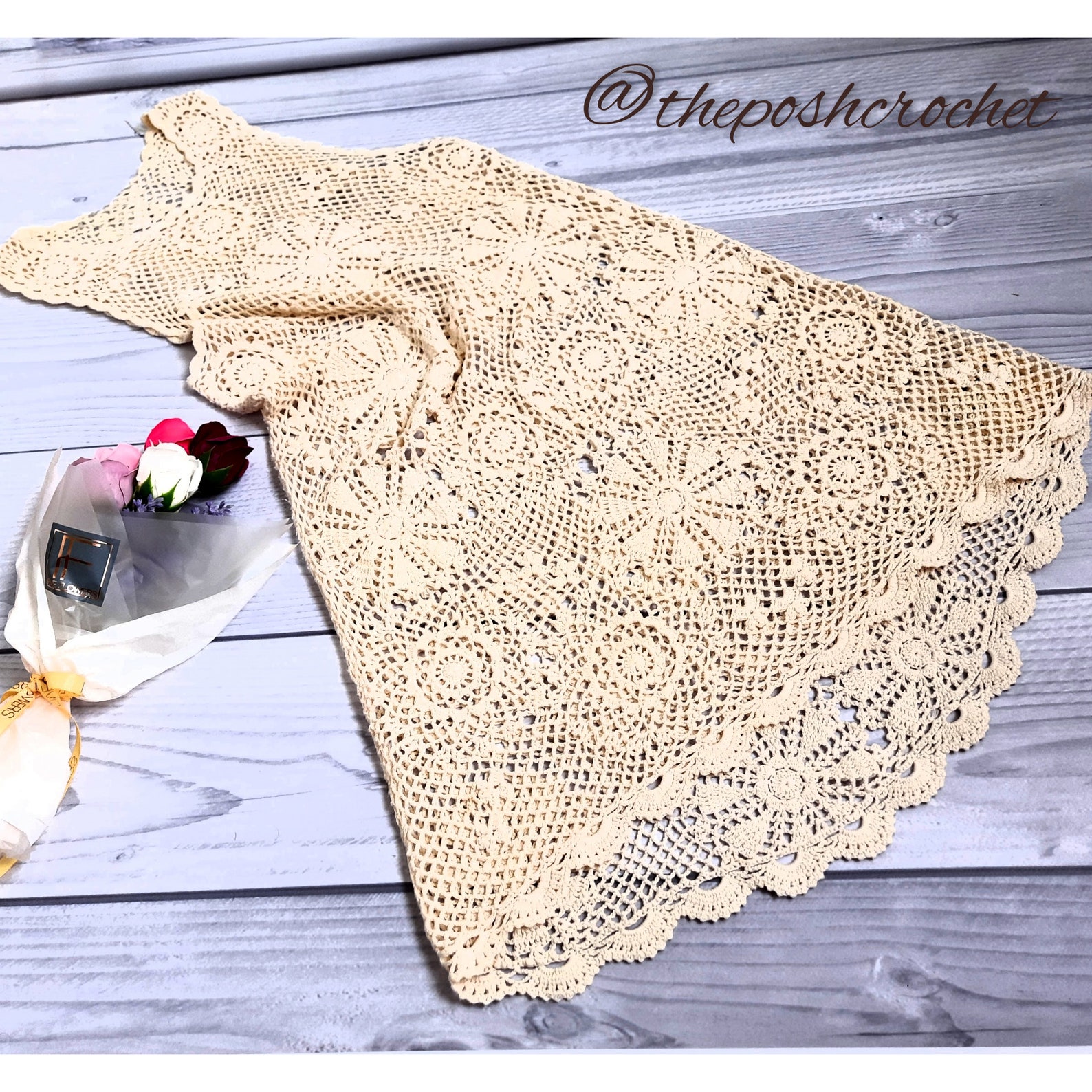 CROCHET Lace Cover up MINI Dress PATTERN Pdf Mesh Dress Etsy