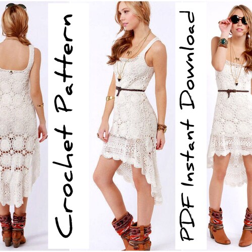 Crochet Lace / Wedding Dress Pattern Etsy