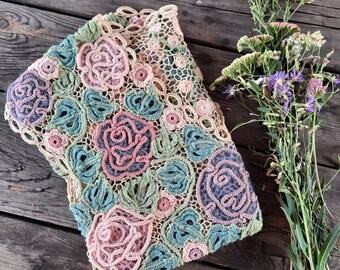 TUTORIAL! Patrón de CAMISA de verano a crochet con encaje en pdf