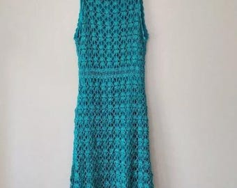 Empire Waist Crochet Dress Pattern – Elegant Lace Midi Dress, DIY Handmade  Summer Outfit Digital Pattern for Festival Lace Outfit Dress